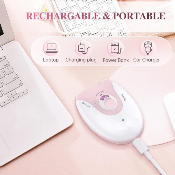 Daling DL-6032 Cordless Epilator for Women – 2-Speed